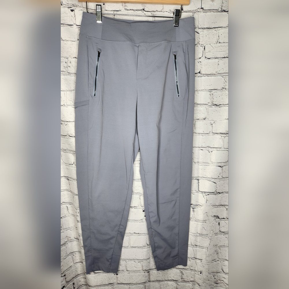 Athleta Trekkie North Jogger Pants Women's‎ Gray Zip Pockets Size 4P
